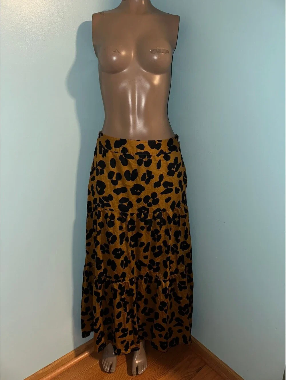 Who What Wear Women's Y2K Boho Leopard Print 10